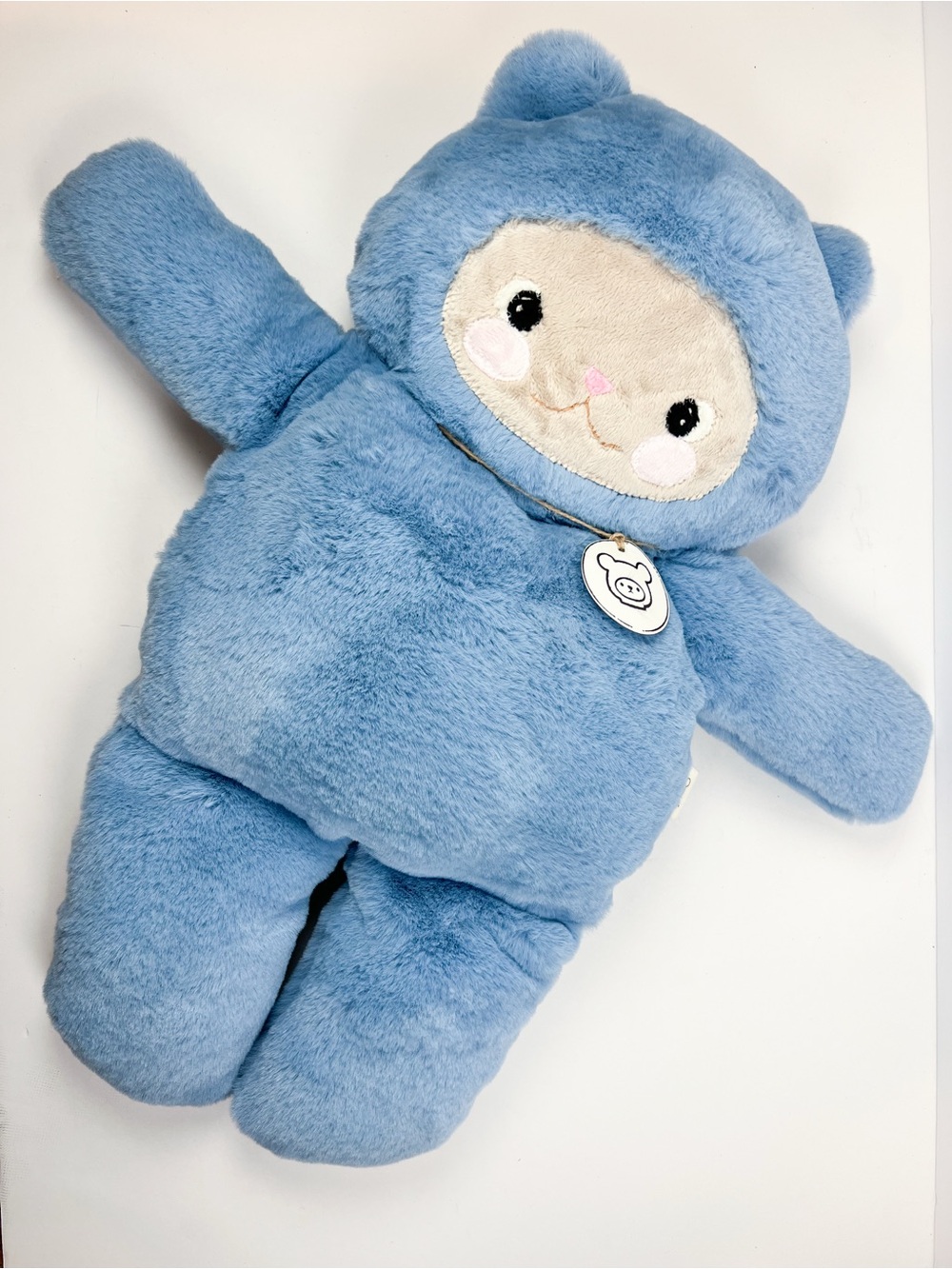 Soft Sprinkles Plush Blue Kawaii Bear Handmade 21” Stuffed Animal